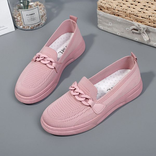 dress shoes stretch knit flat shoes women spring summer breathable mesh flats moccasins chain casual loafers slip on dress shoe sneaker 2304, Black
dress shoes stretch knit flat shoes women spring summer breathable mesh flats moccasins chain casual loafers slip on dress shoe sneaker 2304, Black