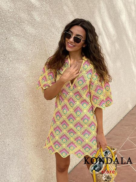 dresses kondala vintage hollow out floral bohemian mini v neck dress women summer flare sleeve dress indie folk fashion 2022 vestidos, Black;gray
dresses kondala vintage hollow out floral bohemian mini v neck dress women summer flare sleeve dress indie folk fashion 2022 vestidos, Black;gray
