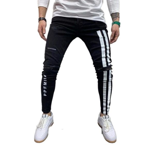 men's jeans men skinny biker destroyed frayed fit denim ripped side stripe pencil pants hip hop streetwear s3xl 230426, Blue
men's jeans men skinny biker destroyed frayed fit denim ripped side stripe pencil pants hip hop streetwear s3xl 230426, Blue