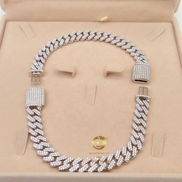 fine jewelry pass diamond tester iced out 13mm sterling silver cuban link chain men moissanite cuban bracelet
fine jewelry pass diamond tester iced out 13mm sterling silver cuban link chain men moissanite cuban bracelet