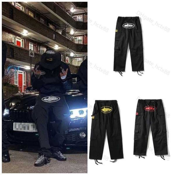 22ss men's pants y2k cargo pants corteiz harajuku hip hop print multi pocket overalls men hip hop punk rock wide leg pants streetwear c, Black
22ss men's pants y2k cargo pants corteiz harajuku hip hop print multi pocket overalls men hip hop punk rock wide leg pants streetwear c, Black