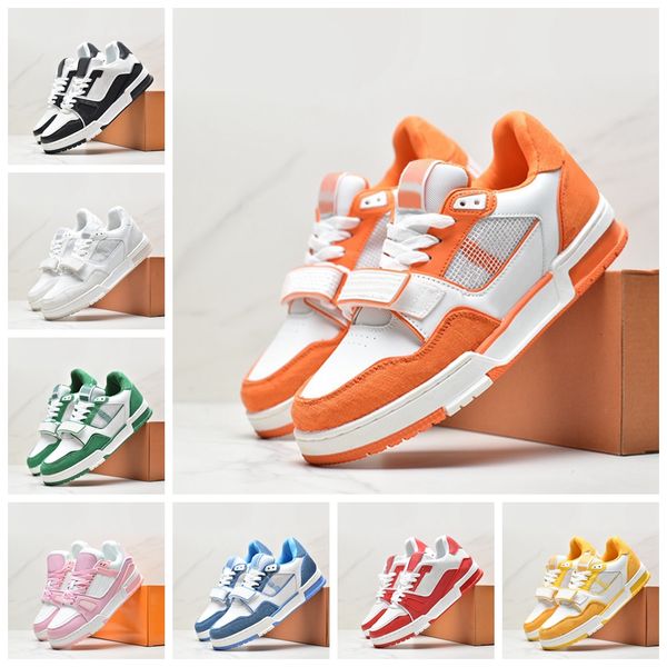 designer flat sneaker virgil trainer shoes denim canvas leather abloh white green red blue letter overlays fashion platform mens womens low, White;red
designer flat sneaker virgil trainer shoes denim canvas leather abloh white green red blue letter overlays fashion platform mens womens low, White;red