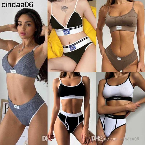 bikini underwear set designer womens clothing two piece outfits fashion contrast color binding letter embroidery suit, Red;black
bikini underwear set designer womens clothing two piece outfits fashion contrast color binding letter embroidery suit, Red;black