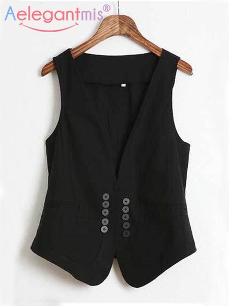 women s vests aelegantmis y2k rompi wanita ramping bisnis kasual kerja kantor mantel hitam seragam pakaian formal 230427, Black;white
women s vests aelegantmis y2k rompi wanita ramping bisnis kasual kerja kantor mantel hitam seragam pakaian formal 230427, Black;white
