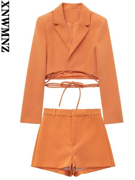 dress xnwmnz summer clothes for women fashion with tied cropped blazer coat or high waist with belt loops shorts skirts twopiece suit, White
dress xnwmnz summer clothes for women fashion with tied cropped blazer coat or high waist with belt loops shorts skirts twopiece suit, White