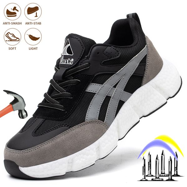 safety shoes outdoor protective workplace work shoes breathable anti-puncture comfortable safety shoes lightweight steel toe cap sneakers 23, Black;brown
safety shoes outdoor protective workplace work shoes breathable anti-puncture comfortable safety shoes lightweight steel toe cap sneakers 23, Black;brown