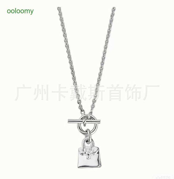 hemres designer necklace s925 sterling silver solid ot bag necklace plating thick gold versatile fashion style, Black
hemres designer necklace s925 sterling silver solid ot bag necklace plating thick gold versatile fashion style, Black
