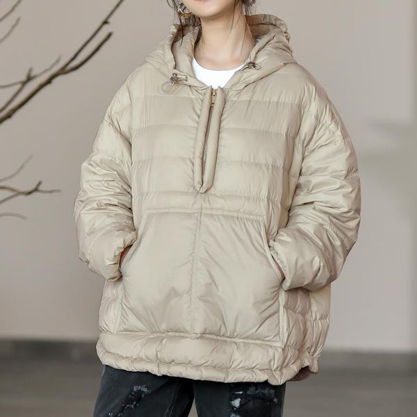 parkas 2022women winter new style hooded pullover sweatshirt light down jacket women loose white duck down casual fashion down jacket, Black
parkas 2022women winter new style hooded pullover sweatshirt light down jacket women loose white duck down casual fashion down jacket, Black