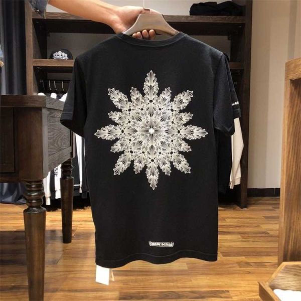 men's t-shirts chroms t-shirt 20ss crow heart spring/summer big snowflake cross print couple round neck short sleeve loose style new pr, White;black
men's t-shirts chroms t-shirt 20ss crow heart spring/summer big snowflake cross print couple round neck short sleeve loose style new pr, White;black