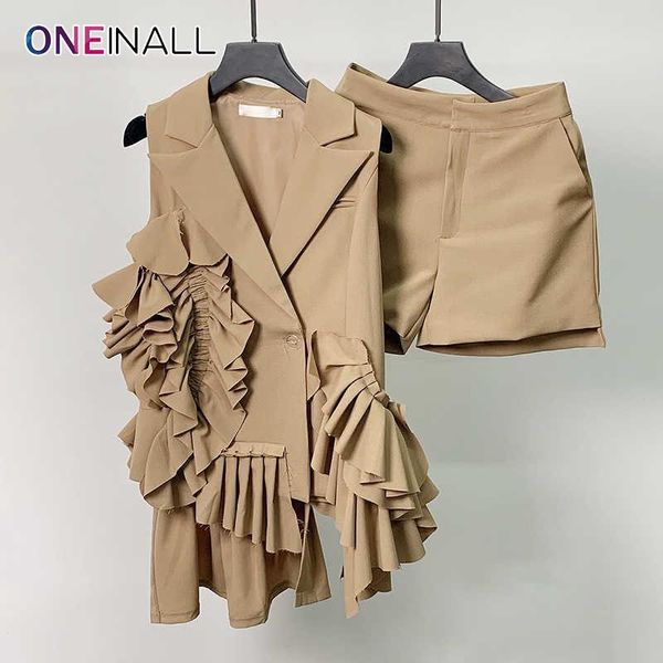 dress oneinall onregelmatige patchwork ruche tweedelige set voor vrouwen revers kraag mouwloze hoge taille korte vrouwelijke 2021 fa, White
dress oneinall onregelmatige patchwork ruche tweedelige set voor vrouwen revers kraag mouwloze hoge taille korte vrouwelijke 2021 fa, White