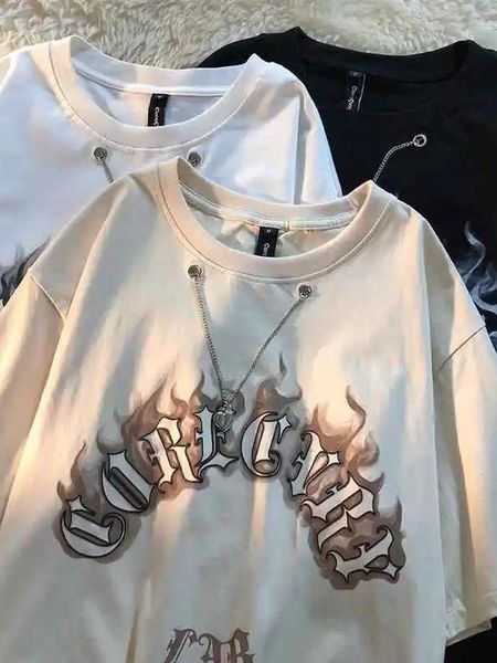 t-shirt oversized tshirts women men t shirt short sleeves chain summer clothes grunge accessories y2k aesthetic tee vintage tshirt, White
t-shirt oversized tshirts women men t shirt short sleeves chain summer clothes grunge accessories y2k aesthetic tee vintage tshirt, White