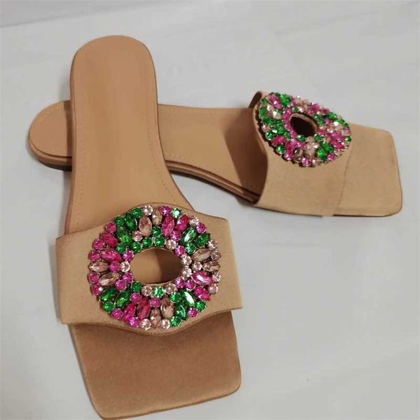 new sandals summer rhinestone flats women transparent crystal flat slippers comfort beach slipper plus size luxury slides 230406, Black
new sandals summer rhinestone flats women transparent crystal flat slippers comfort beach slipper plus size luxury slides 230406, Black