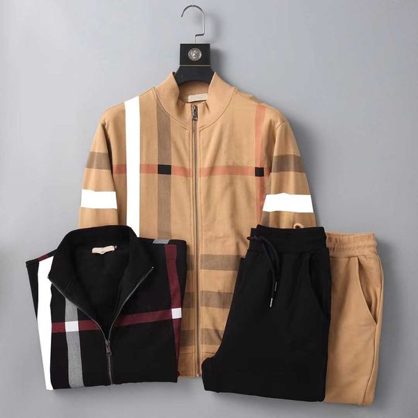 men's tracksuits designer men's sportswear set fashion sweater 100% cotton jogging set plaid embroidery men's sportswear swea, Gray
men's tracksuits designer men's sportswear set fashion sweater 100% cotton jogging set plaid embroidery men's sportswear swea, Gray