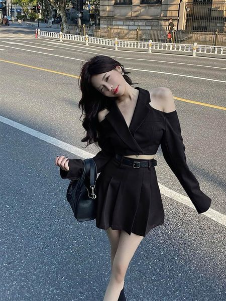 dress two piece sets womens outifits vneck suit short coat half skirts solid womans clothes for 2022 autumn/winter skirt sets, White
dress two piece sets womens outifits vneck suit short coat half skirts solid womans clothes for 2022 autumn/winter skirt sets, White