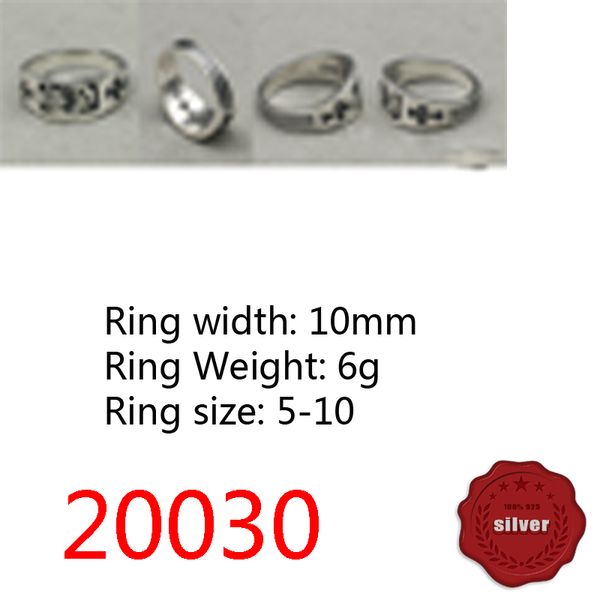 20030 s925 sterling silver ring cross flower letter punk hip hop network red personalized simple couple style gift for lovers
20030 s925 sterling silver ring cross flower letter punk hip hop network red personalized simple couple style gift for lovers