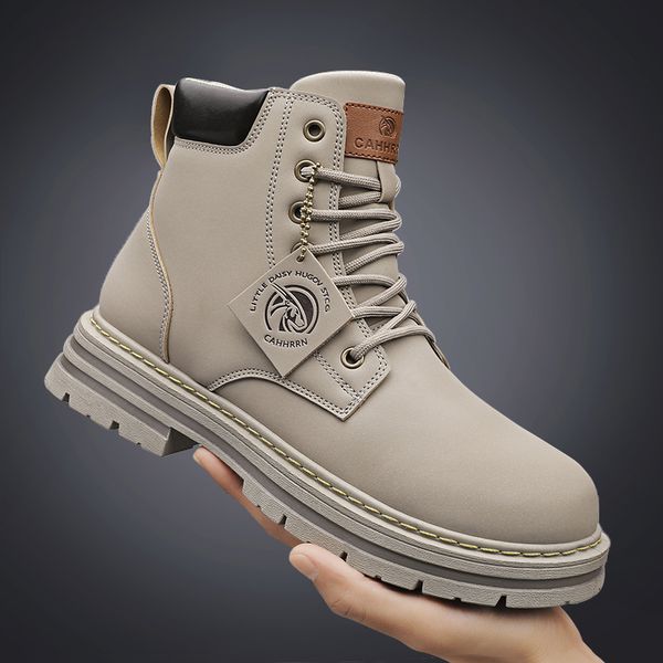 safety shoes spring boots men ankle leather boots man shoes platform tooling boots outdoor motorcycle hiking boots men's sneakers milit, Black;brown
safety shoes spring boots men ankle leather boots man shoes platform tooling boots outdoor motorcycle hiking boots men's sneakers milit, Black;brown