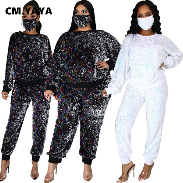 women s two piece pants cm yaya streetwear payet sweatsuit wanita set kaus celana jogger elan aktif olahraga dua potong pakaian kebugaran s, White
women s two piece pants cm yaya streetwear payet sweatsuit wanita set kaus celana jogger elan aktif olahraga dua potong pakaian kebugaran s, White