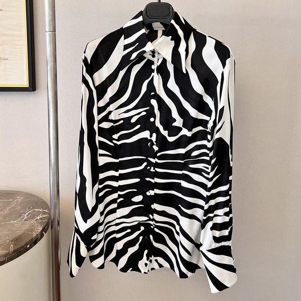 shirts 2022 autumn winter runway silk blouses women luxury black and white zebra print shirts loose long sleeve
shirts 2022 autumn winter runway silk blouses women luxury black and white zebra print shirts loose long sleeve