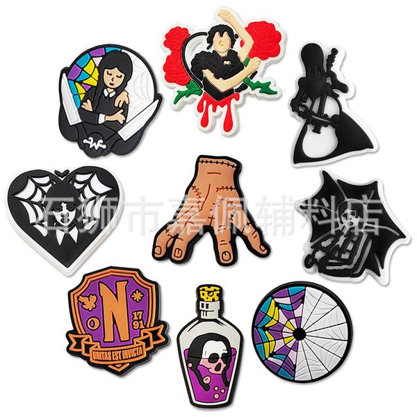 anime charms wholesale childhood memories adams family wednesday funny gift cartoon charms shoe accessories pvc decoration buckle soft rubbe, Blue
anime charms wholesale childhood memories adams family wednesday funny gift cartoon charms shoe accessories pvc decoration buckle soft rubbe, Blue