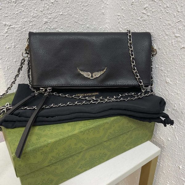 cowhide zadig voltaire shoulder crossbody bags famous wing pattern women envelope messenger bag designer luxury handbags fashion rivet hobo
cowhide zadig voltaire shoulder crossbody bags famous wing pattern women envelope messenger bag designer luxury handbags fashion rivet hobo