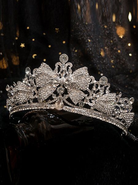 luxury and grand crown new european vintage rhinestone crown bridal wedding dress headwear, Silver
luxury and grand crown new european vintage rhinestone crown bridal wedding dress headwear, Silver
