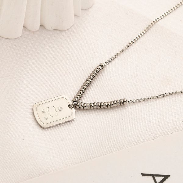 never fading luxury brand designer pendants necklaces 18k gold plated faux leather stainless steel lock letter choker pendant necklace chain, Silver
never fading luxury brand designer pendants necklaces 18k gold plated faux leather stainless steel lock letter choker pendant necklace chain, Silver