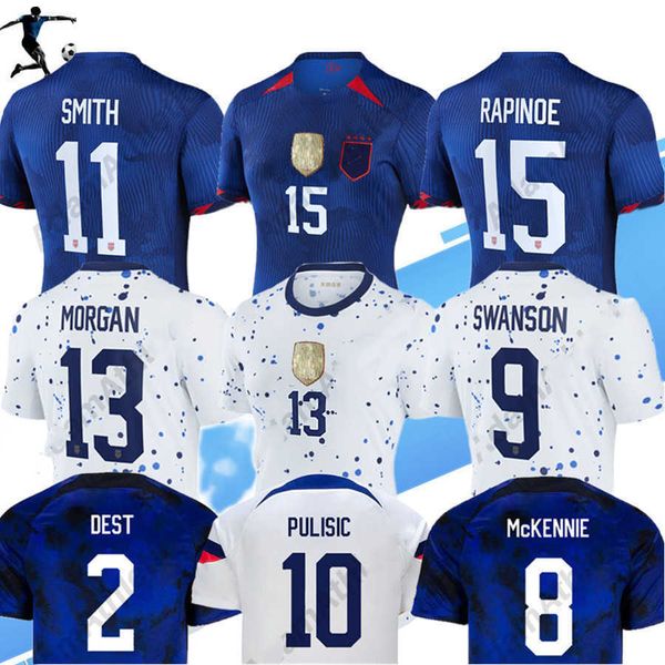 usas 2023 uswnt 4 stars women soccer jerseys morgan rapinoe american football shirts pulisic aaronson jersey of united states men kids kit, Black;yellow
usas 2023 uswnt 4 stars women soccer jerseys morgan rapinoe american football shirts pulisic aaronson jersey of united states men kids kit, Black;yellow