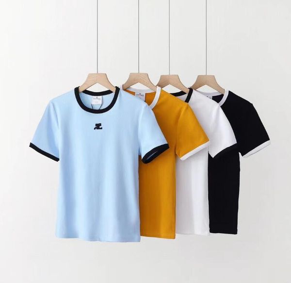 korea black white classic vintage designer t shirt summer short sleeve courreges women tshirt tee
korea black white classic vintage designer t shirt summer short sleeve courreges women tshirt tee