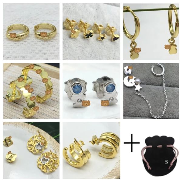 fahmi bear earrings are fresh, lovely, sweet, korean version, small, student's ear hole, ear clip, Golden
fahmi bear earrings are fresh, lovely, sweet, korean version, small, student's ear hole, ear clip, Golden