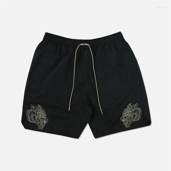 men's shorts summer men wolves sports short fitness workout quick dry mesh training running sportswear jogger, White;black
men's shorts summer men wolves sports short fitness workout quick dry mesh training running sportswear jogger, White;black