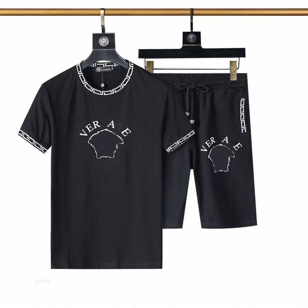men's tracksuits sportswear set men's designer short sleeve round neck casual fashion cotton brand set spring and summer men', Gray
men's tracksuits sportswear set men's designer short sleeve round neck casual fashion cotton brand set spring and summer men', Gray