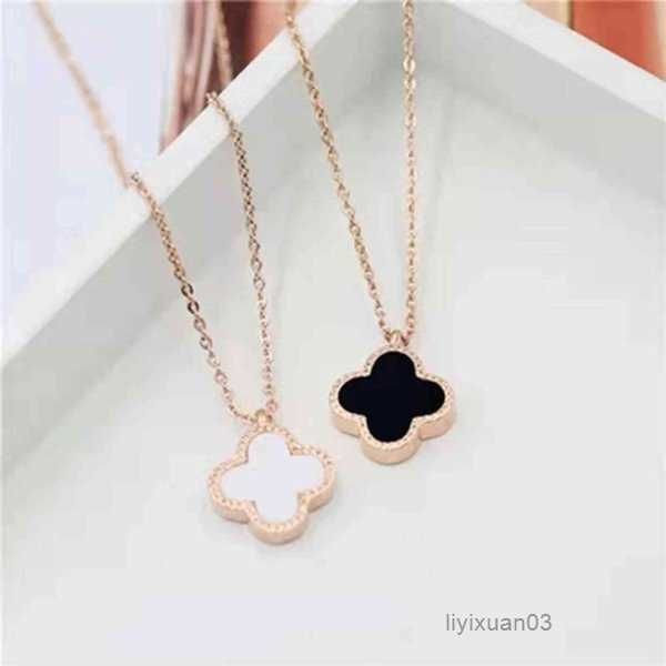 t necklaces fashion classic 4/four leaf clover shells titanium steel for women&girls valentine's mother's day engagement jewelry 1, Silver
t necklaces fashion classic 4/four leaf clover shells titanium steel for women&girls valentine's mother's day engagement jewelry 1, Silver