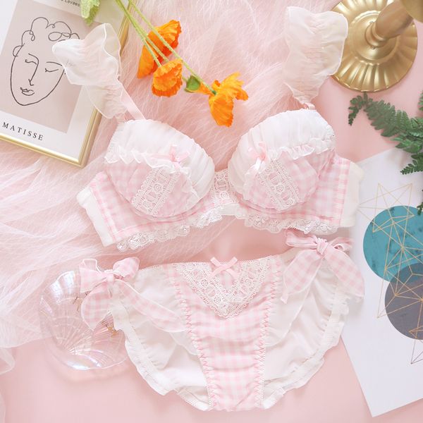bras sets sweet lingerie female small chest gathered cute loli bow mesh bra and panties underwear set young girl push-up bra set 230427, Red;black
bras sets sweet lingerie female small chest gathered cute loli bow mesh bra and panties underwear set young girl push-up bra set 230427, Red;black