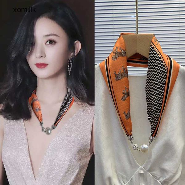 hermm designer scarves cravat magnetic buckle scarf for women thin summer neck covering magnetic suction collarbone small long protection st, Blue;gray
hermm designer scarves cravat magnetic buckle scarf for women thin summer neck covering magnetic suction collarbone small long protection st, Blue;gray