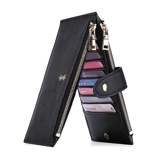 ladies purse pu leather rfid blocking multi cardslot cardholders women slim long wallets credit card holder wallet, Red;black
ladies purse pu leather rfid blocking multi cardslot cardholders women slim long wallets credit card holder wallet, Red;black