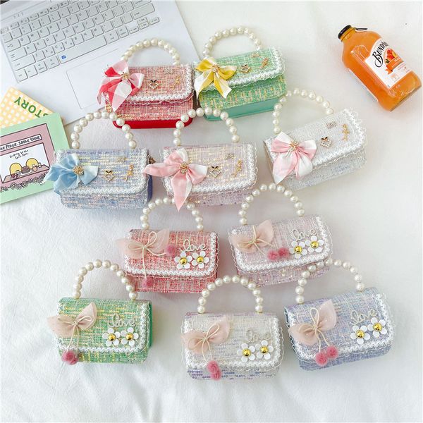 new children's fashionable bag girl versatile crossbody bag korean pearl handbag girl zero wallet wholesale, Black
new children's fashionable bag girl versatile crossbody bag korean pearl handbag girl zero wallet wholesale, Black