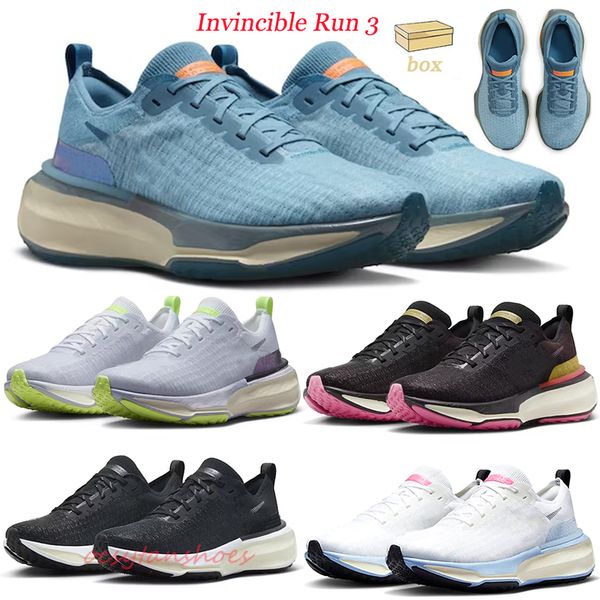 with box zoomx invincible run 3 running shoes noise aqua green abyss white carolina blue outdoor men women sneakers size 36-45
with box zoomx invincible run 3 running shoes noise aqua green abyss white carolina blue outdoor men women sneakers size 36-45