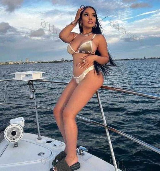 designer bikini 2023 summer fashion designer highend womens swimsuit designer womens swimwear bathing suits bikini mix color m, Black