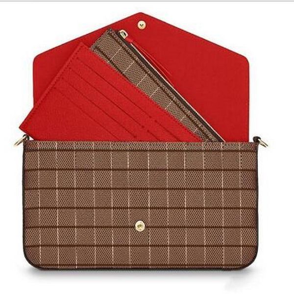 luxurys designer bags 3pcs set women bags handbag crossbody leather louiseitys purse lady shoulder viutonitys the tote bag wallet with box m, Red;black
luxurys designer bags 3pcs set women bags handbag crossbody leather louiseitys purse lady shoulder viutonitys the tote bag wallet with box m, Red;black