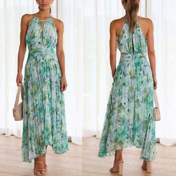 summer womens halter casual dresses sleeveless v neck printed large swing maxi, Black;gray
summer womens halter casual dresses sleeveless v neck printed large swing maxi, Black;gray
