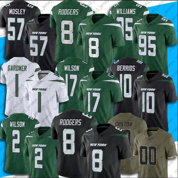 8 aaron rodgers football''nfl''jersey zach garrett wilson elijah moore new yorks ahmad gardner whitehead joe flacco jete, Black;red
8 aaron rodgers football''nfl''jersey zach garrett wilson elijah moore new yorks ahmad gardner whitehead joe flacco jete, Black;red