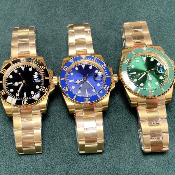Men's watch green dial 40mm 904L stainless steel strap automatic mechanical GMT sapphire waterproof Montre De Luxe watch gift factory
Men's watch green dial 40mm 904L stainless steel strap automatic mechanical GMT sapphire waterproof Montre De Luxe watch gift factory
