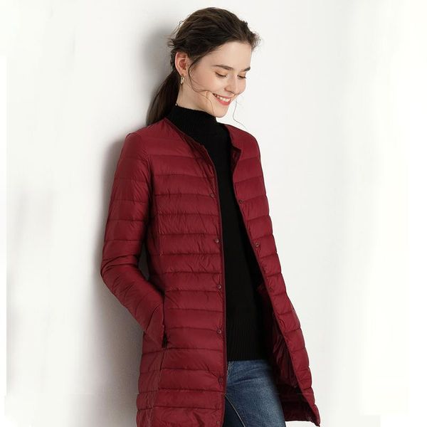 parkas woman ultra light midlong jacket duck down jacket female overcoat warm liner jacket slim portable ladies coats portable parkas, Black
parkas woman ultra light midlong jacket duck down jacket female overcoat warm liner jacket slim portable ladies coats portable parkas, Black