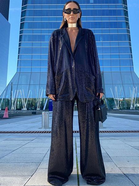 women s two piece pants mantel kerah payet hitam set 2 potong wanita lengan panjang blus elan kantor musim semi pinggang tinggi celana strig, White
women s two piece pants mantel kerah payet hitam set 2 potong wanita lengan panjang blus elan kantor musim semi pinggang tinggi celana strig, White