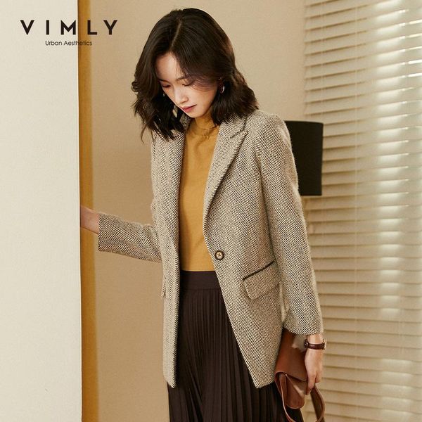 pants vimly women's blazer 2020 fashion striped notched single button wool jacket office ladies work wear coats female outwear f3136, White
pants vimly women's blazer 2020 fashion striped notched single button wool jacket office ladies work wear coats female outwear f3136, White