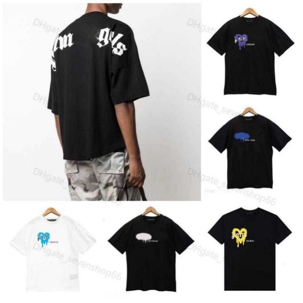 22ss summer pa men womens palm t shirt mans stylist tee guillotine bear palms printed short sleeve truncated bears angles tees angel tshirt, White;black
22ss summer pa men womens palm t shirt mans stylist tee guillotine bear palms printed short sleeve truncated bears angles tees angel tshirt, White;black