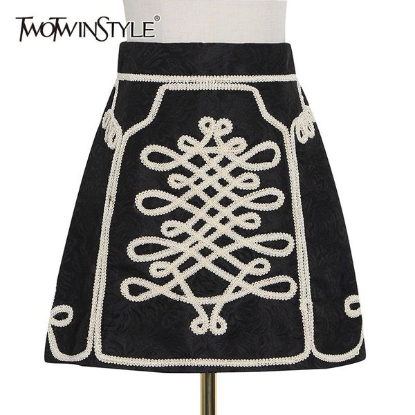 dresses twotwinstyle heavy printing hit color skirt for women high waist mini vintage skirts female fashion new clothing 2021 spring, Black;gray
dresses twotwinstyle heavy printing hit color skirt for women high waist mini vintage skirts female fashion new clothing 2021 spring, Black;gray