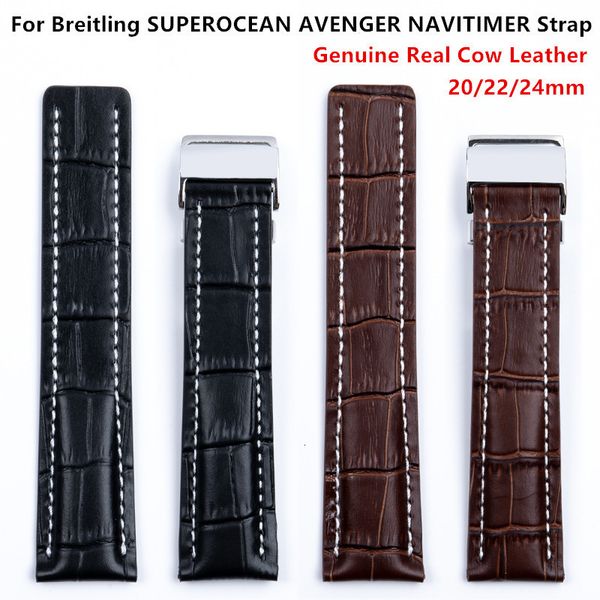 watch bands 202224mm for strap superocean avenger genuine real leather accessories bracelet belt 230426, Black;brown
watch bands 202224mm for strap superocean avenger genuine real leather accessories bracelet belt 230426, Black;brown