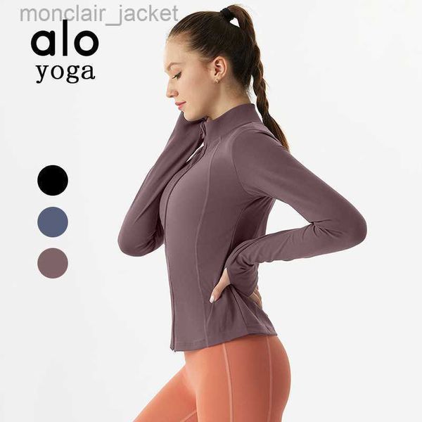desginer alos yoga jacket new spring and autumn sports leisure fashion coat long sleeve slim fit fitness suit for women, Black;brown
desginer alos yoga jacket new spring and autumn sports leisure fashion coat long sleeve slim fit fitness suit for women, Black;brown