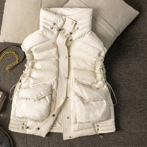 vests winter warm down cotton vest women allmatch loose bodywarm outerwear vest big pocket sleeveless waistcoat jacket women, Black;white
vests winter warm down cotton vest women allmatch loose bodywarm outerwear vest big pocket sleeveless waistcoat jacket women, Black;white